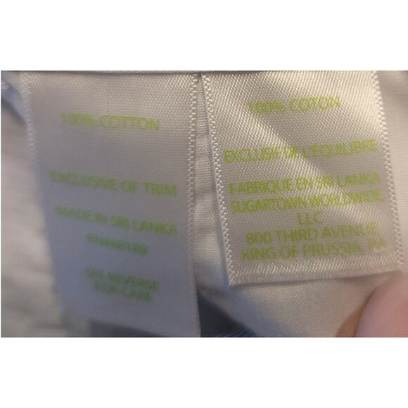 Lilly Pulitzer Buttercup Shorts Size 0 – Blue & White Eyelet – Scalloped Hem EUC - Picture 10 of 11